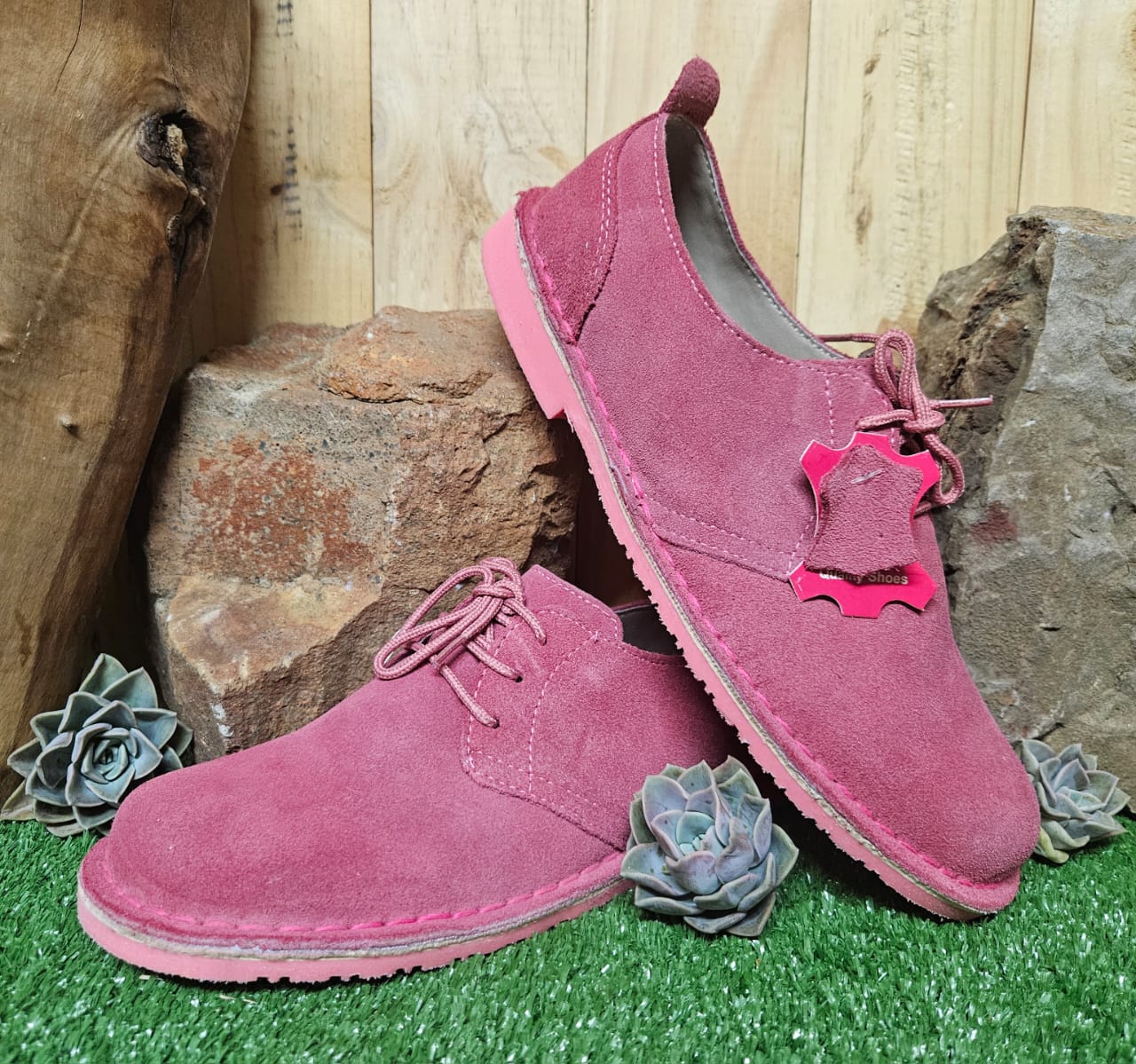 Foxxy suede Pink