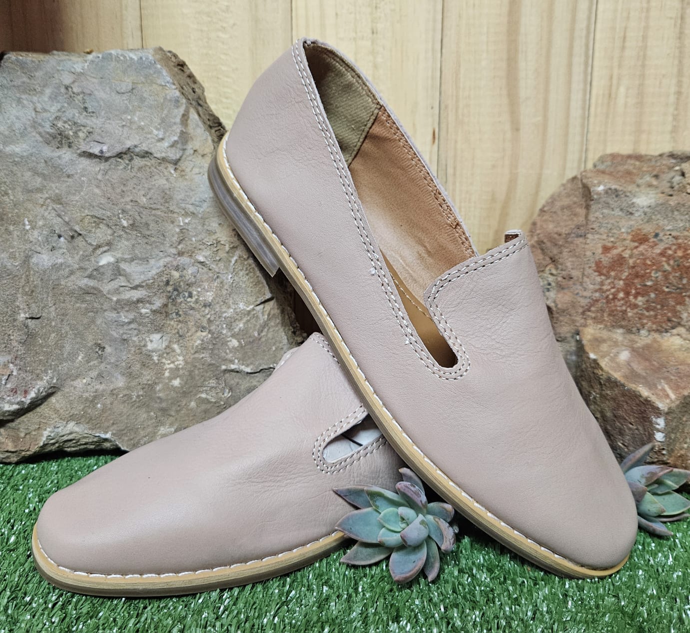 Carmen A-Line Loafer Pink